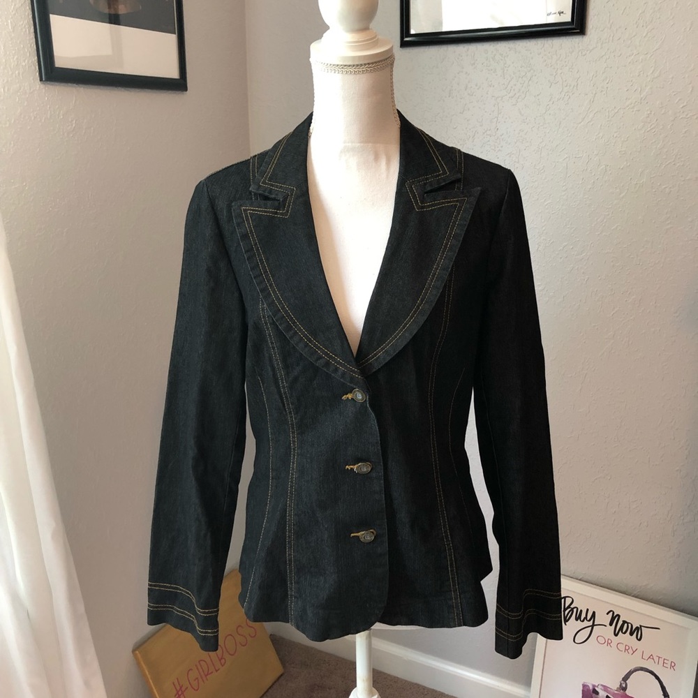 Women's Black Blazer Jacket